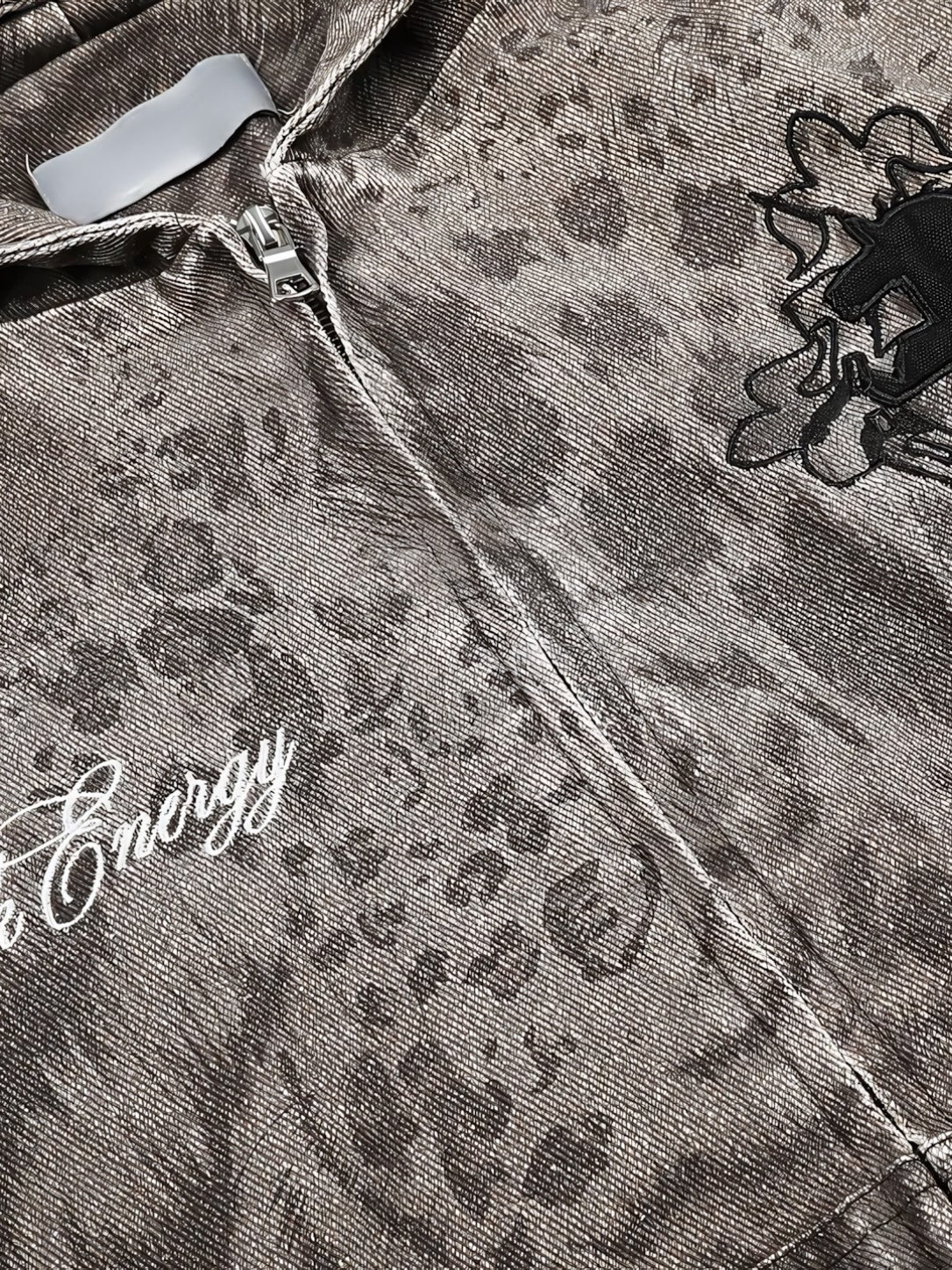 DCRB Ash Leopard Zip Jacket