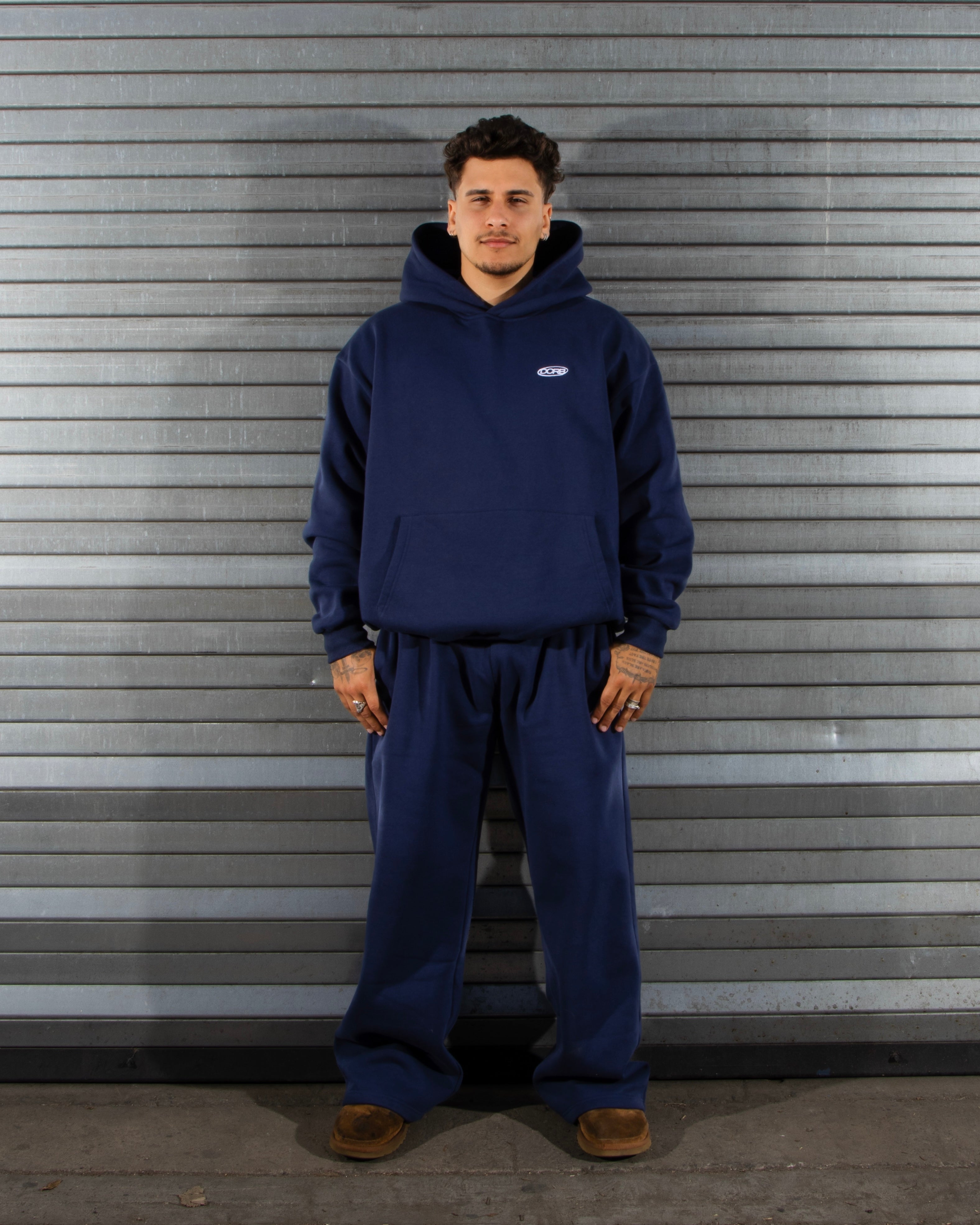DCRB Tracksuit Hoodie - Navy Blue