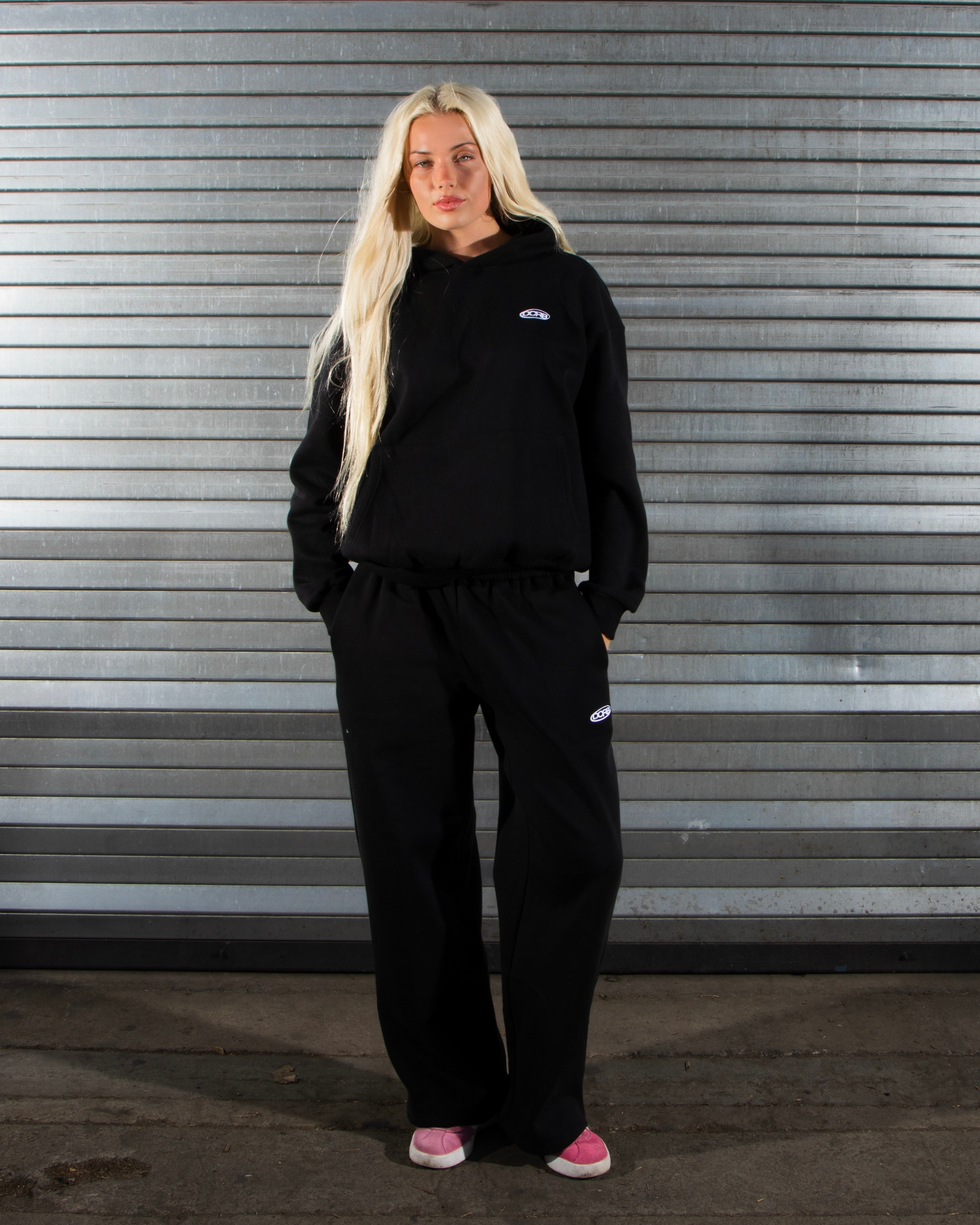 DCRB Tracksuit Hoodie - Black