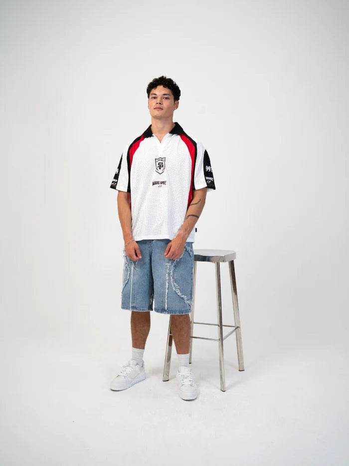 DCRB Spikey Football Tee