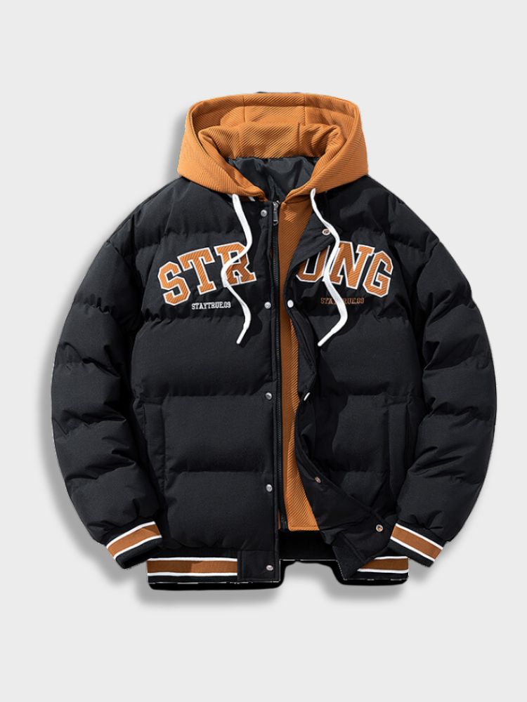 Bomber con cappuccio