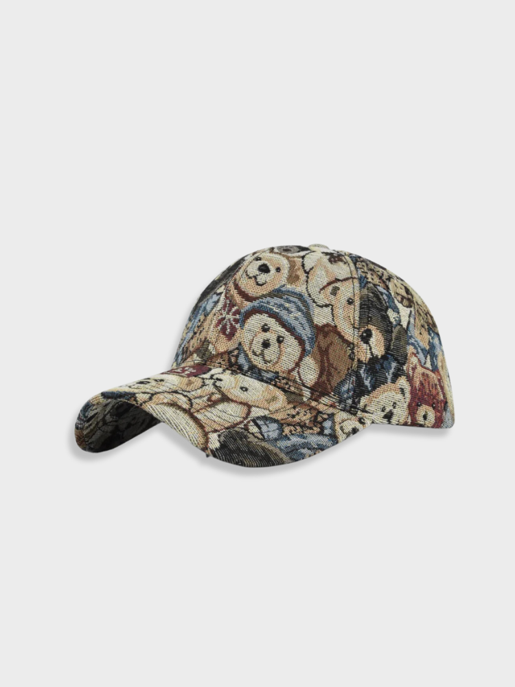 Casquette en peluche