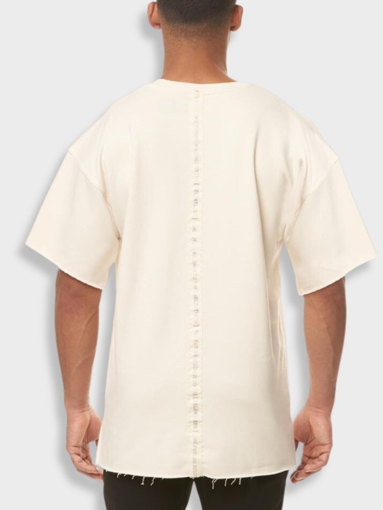 T-shirt surdimensionné à rayures épaisses