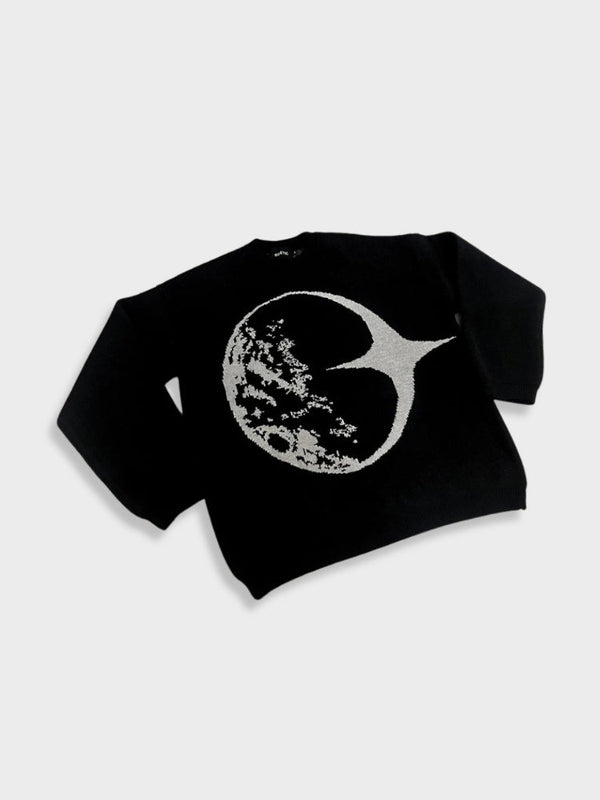 Vintage Starry Moon Sweater