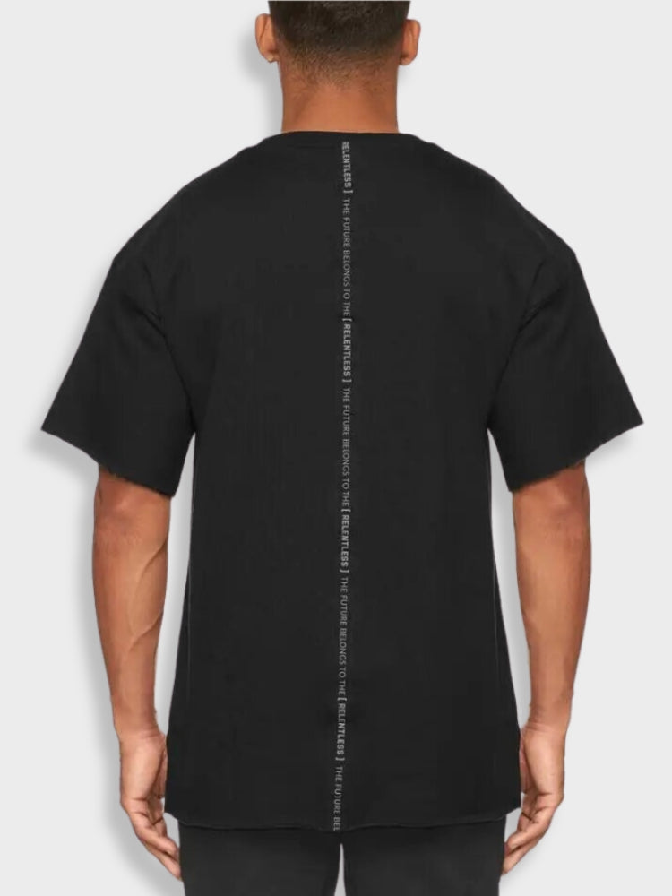 T-shirt surdimensionné à rayures épaisses