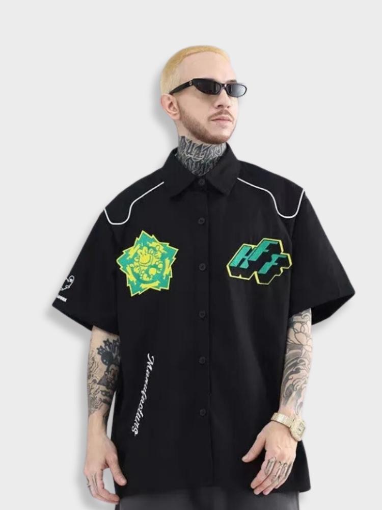 Camicia retrò - Lavoro nero