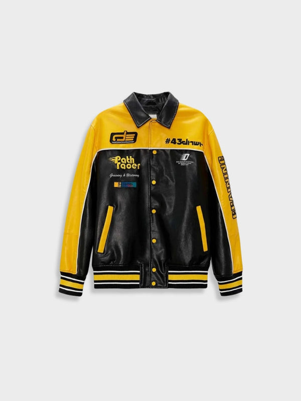 Giacca da moto in pelle