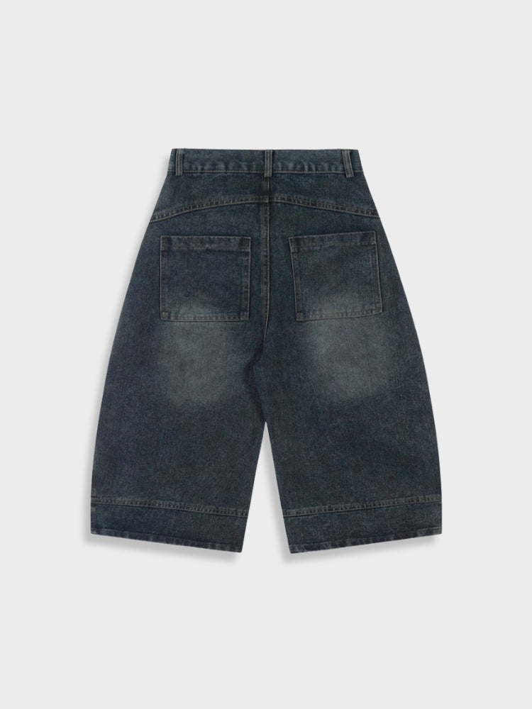 DCRB Barrel Fit Dark Denim Jorts
