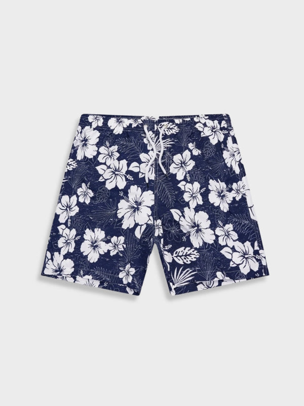 Vintage Flower Summer-Swim Shorts