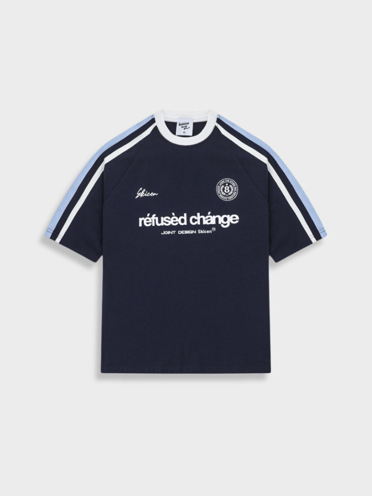DCRB x Refused Change Football Tee