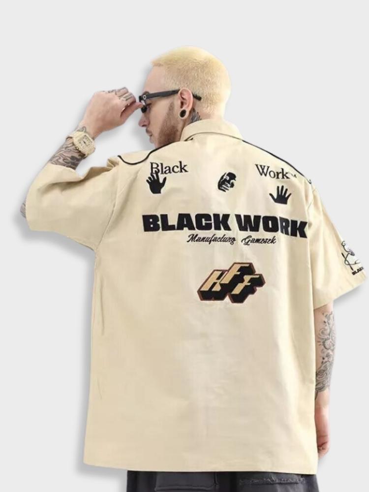 Camicia retrò - Lavoro nero