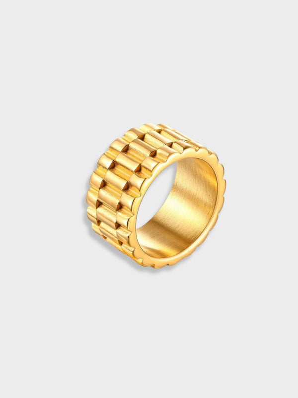 Old Money Raw Gold Ring