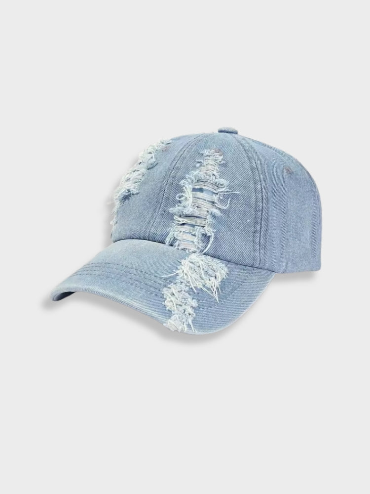 DCRB Distressed Denim Cap