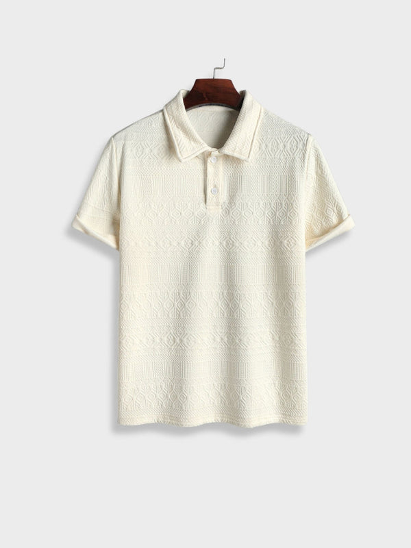 Jacquard Polo Shirt