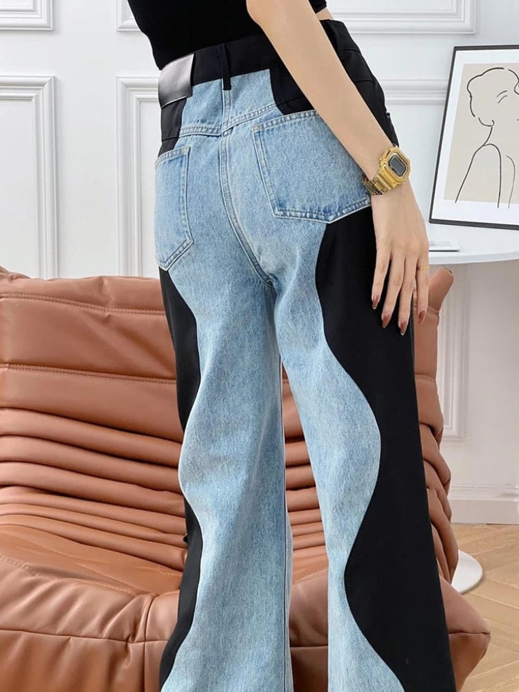 Jean ondulé vintage