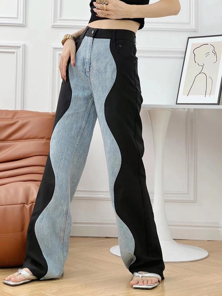 Jean ondulé vintage