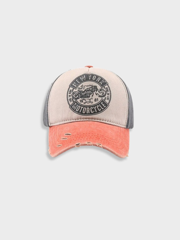 NY Motorcycle Cap