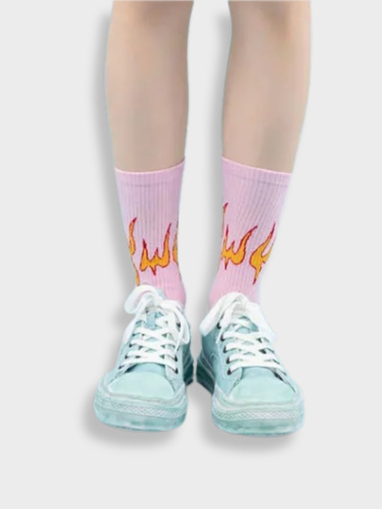 Chaussettes flamme
