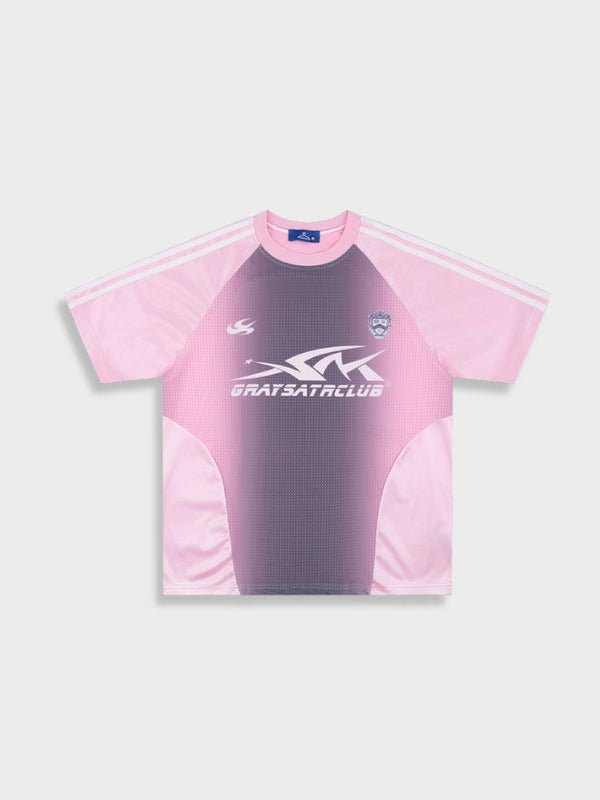 DCRB Distressed Football Mesh Tee