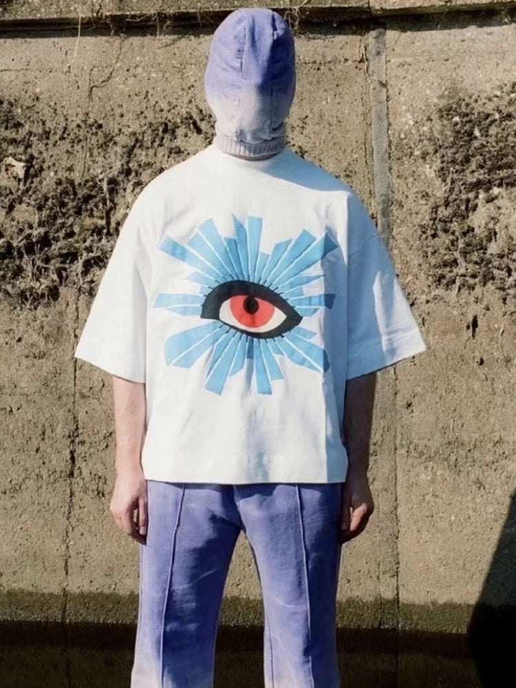 T-shirt pour les yeux dégoulinants