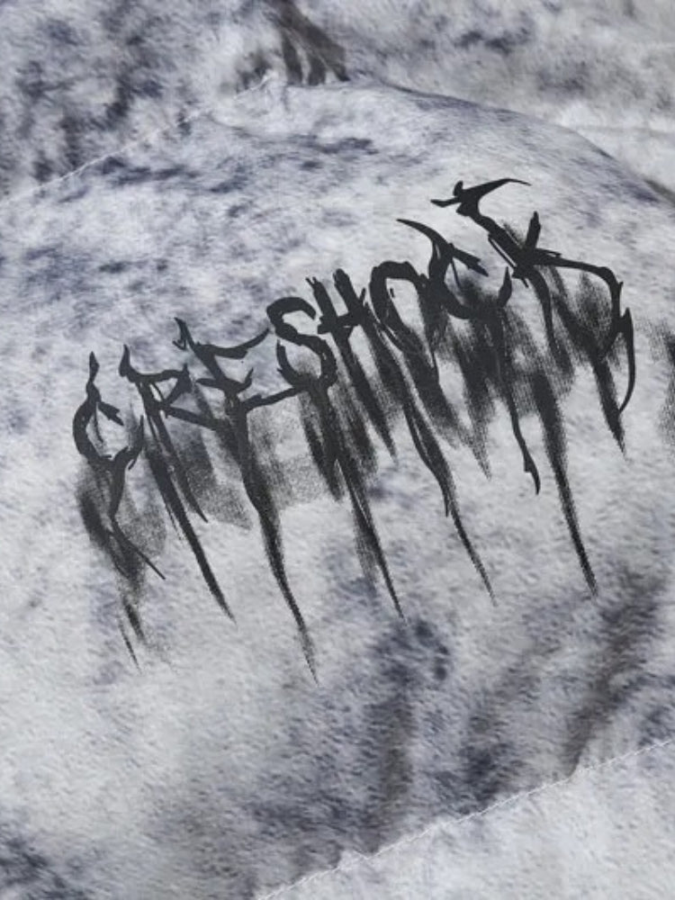 Parka d'hiver tie-dye